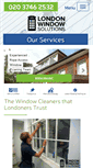 Mobile Screenshot of london-window-cleaning.com