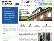 Tablet Screenshot of london-window-cleaning.com